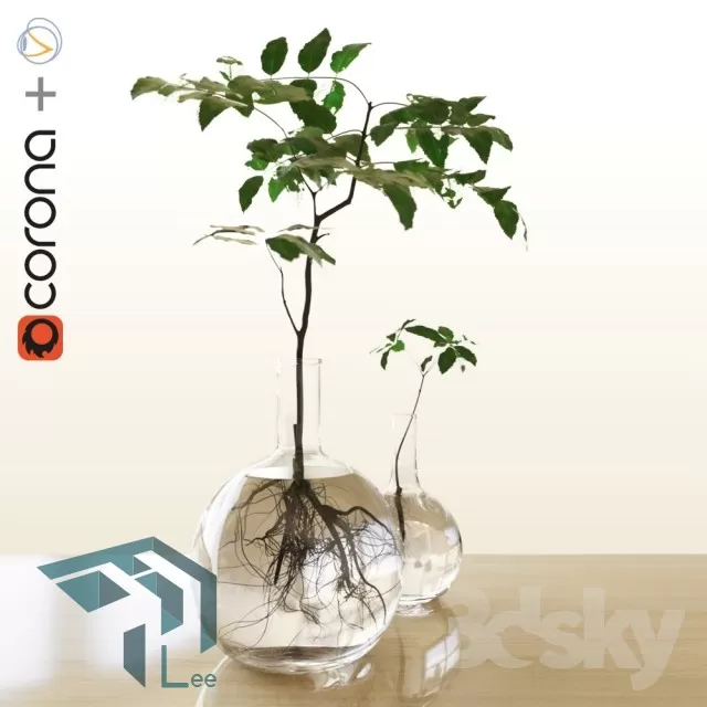 3DSKYFREE – PLANT 3DS MAX MODELS