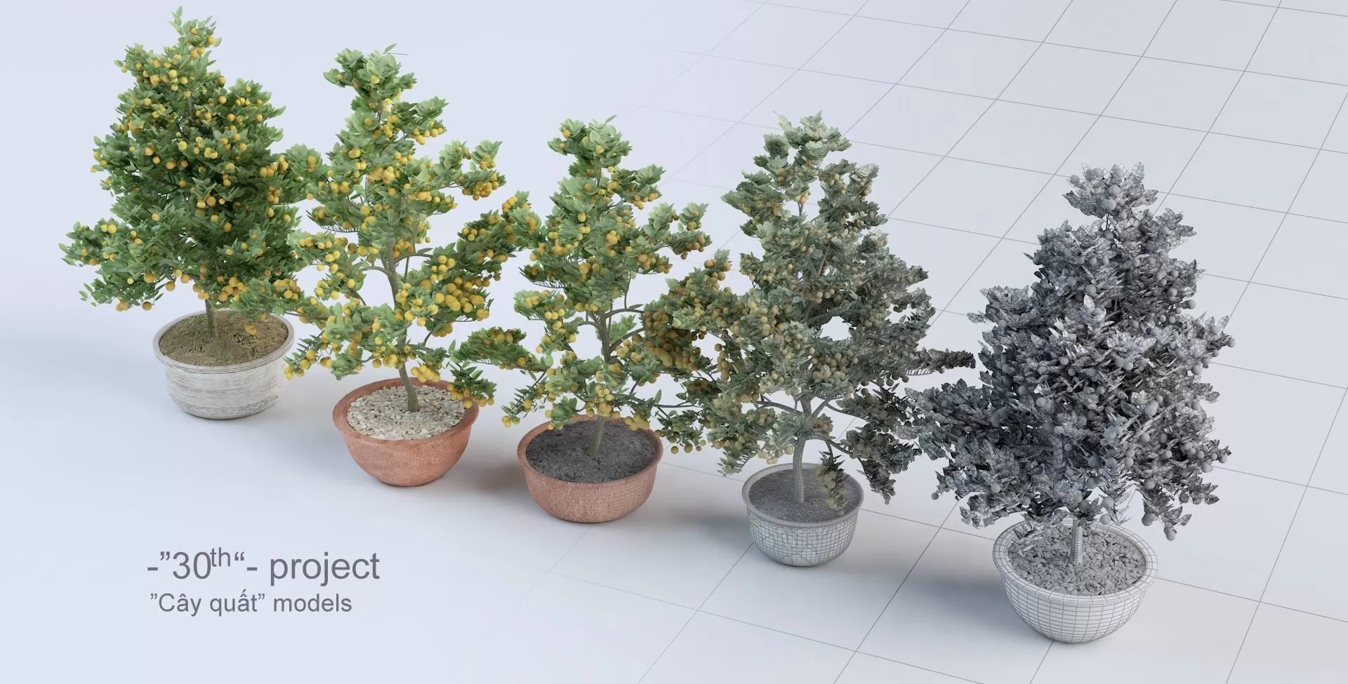 3DSKYFREE – PLANT 3DS MAX MODELS