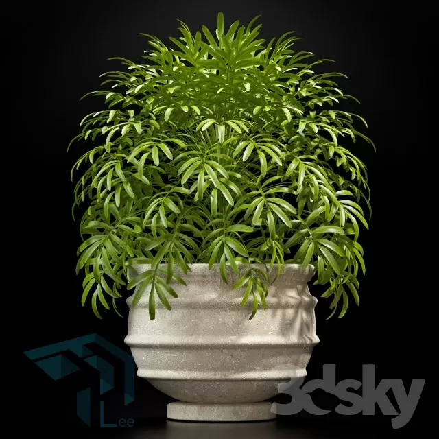 3DSKYFREE – PLANT 3DS MAX MODELS