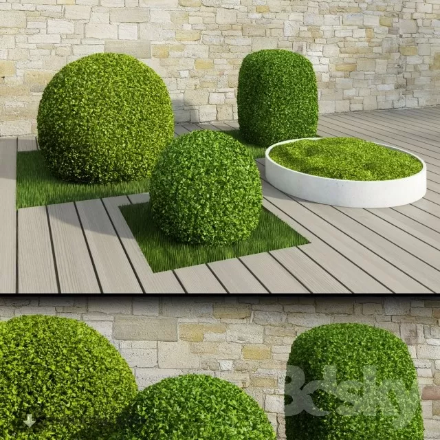 3DSKYFREE – PLANT 3DS MAX MODELS