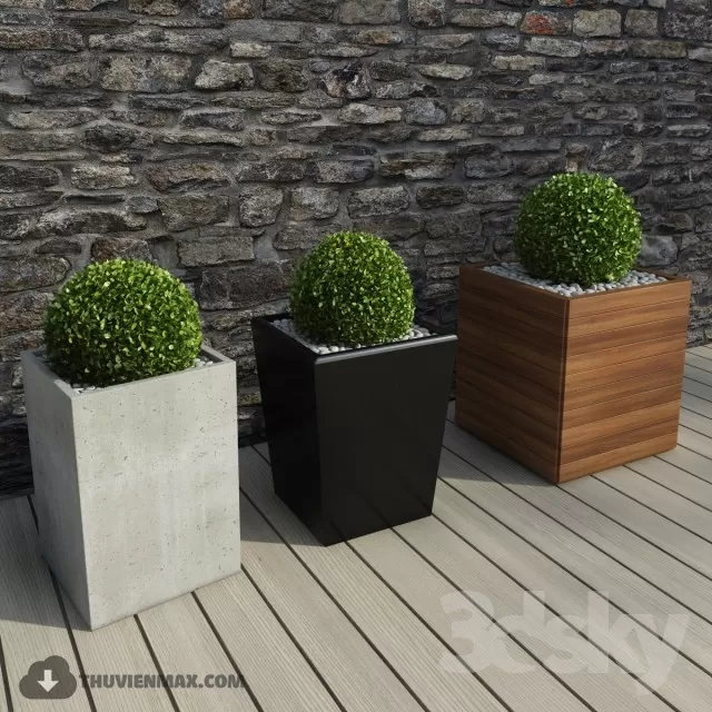 3DSKYFREE – PLANT 3DS MAX MODELS