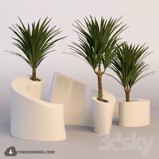 3DSKYFREE – PLANT 3DS MAX MODELS