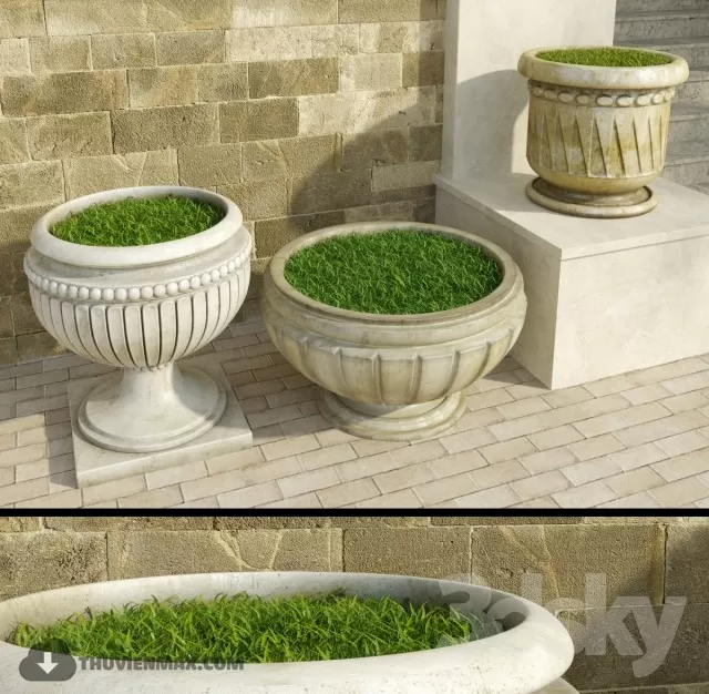 3DSKYFREE – PLANT 3DS MAX MODELS