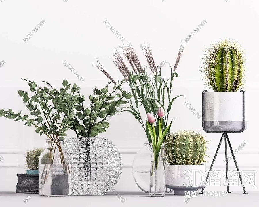 3DSKYFREE – PLANT 3DS MAX MODELS