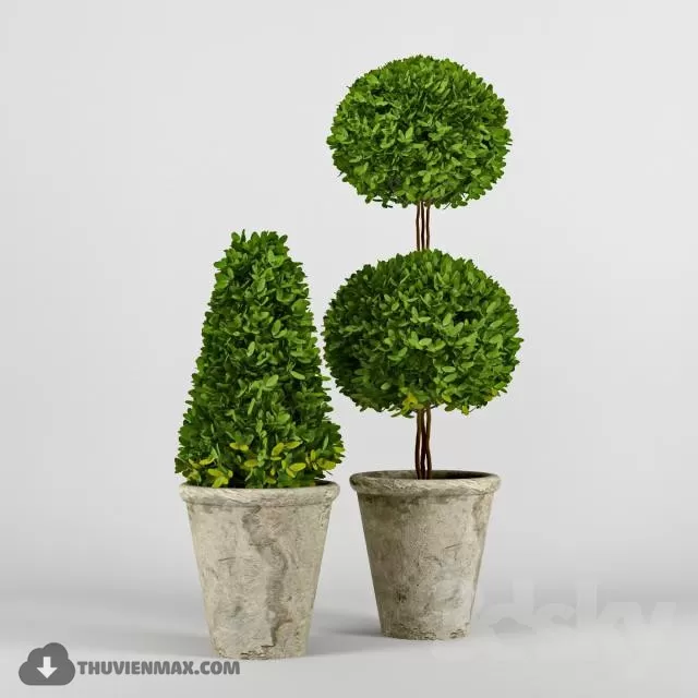 3DSKYFREE – PLANT 3DS MAX MODELS