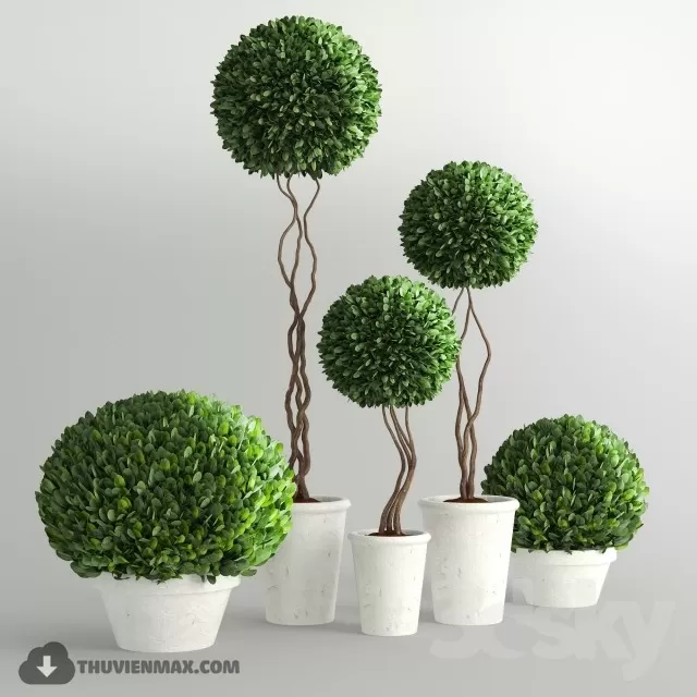 3DSKYFREE – PLANT 3DS MAX MODELS