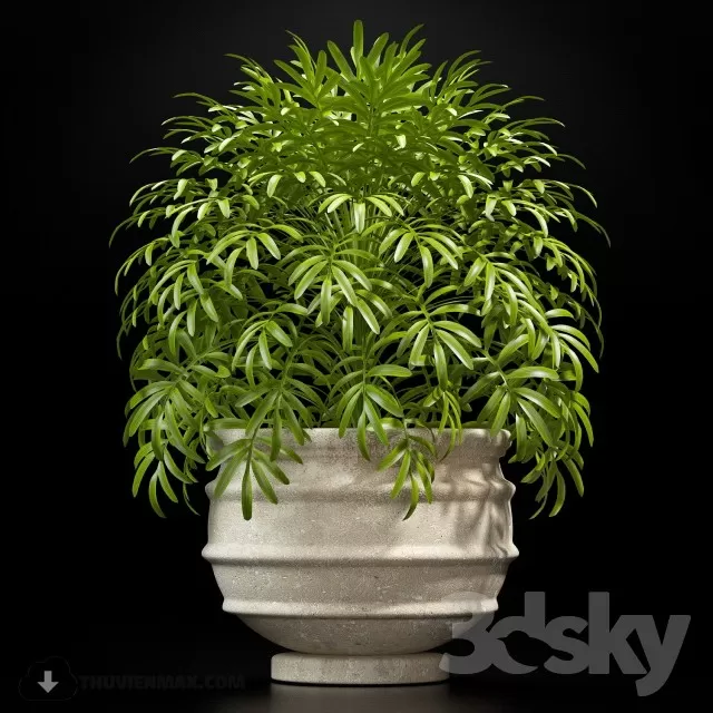 3DSKYFREE – PLANT 3DS MAX MODELS