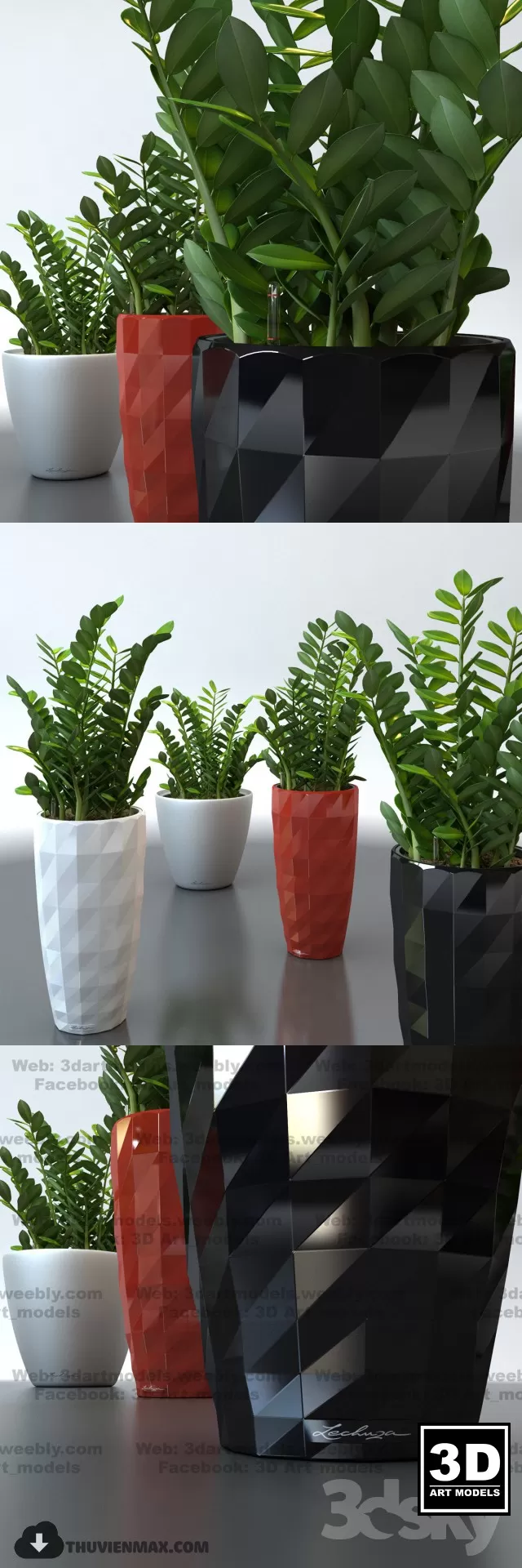 3DSKYFREE – PLANT 3DS MAX MODELS