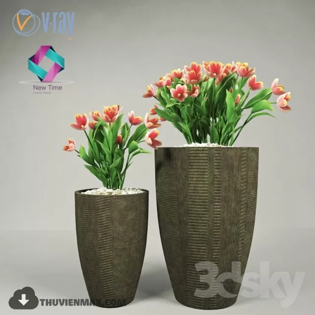 3DSKYFREE – PLANT 3DS MAX MODELS