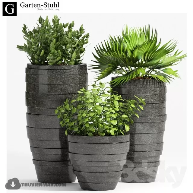 3DSKYFREE – PLANT 3DS MAX MODELS