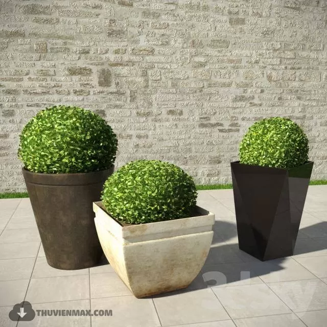 3DSKYFREE – PLANT 3DS MAX MODELS
