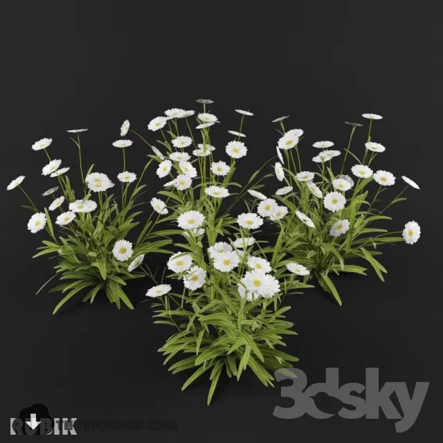 3DSKYFREE – PLANT 3DS MAX MODELS