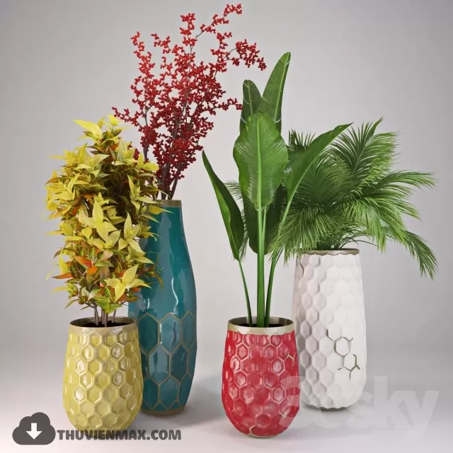 3DSKYFREE – PLANT 3DS MAX MODELS