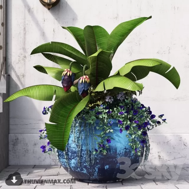 3DSKYFREE – PLANT 3DS MAX MODELS