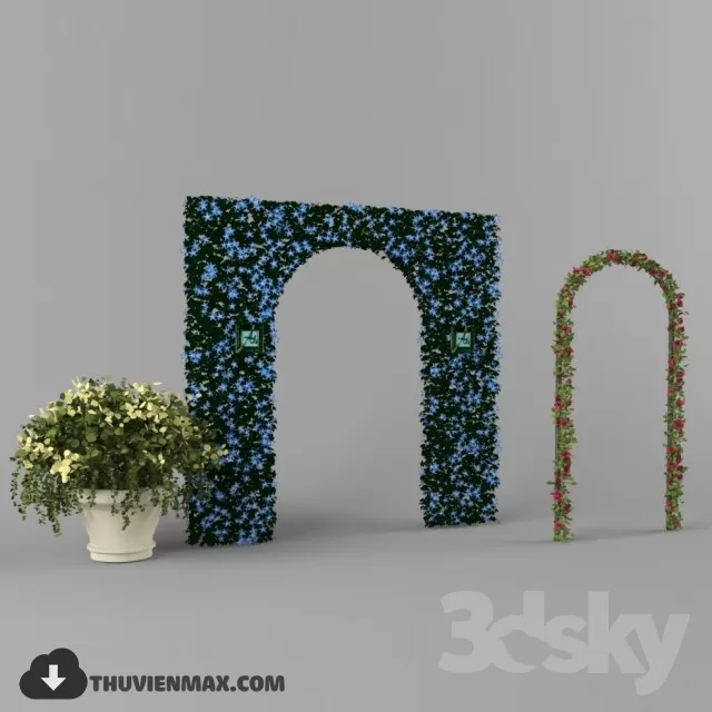 3DSKYFREE – PLANT 3DS MAX MODELS