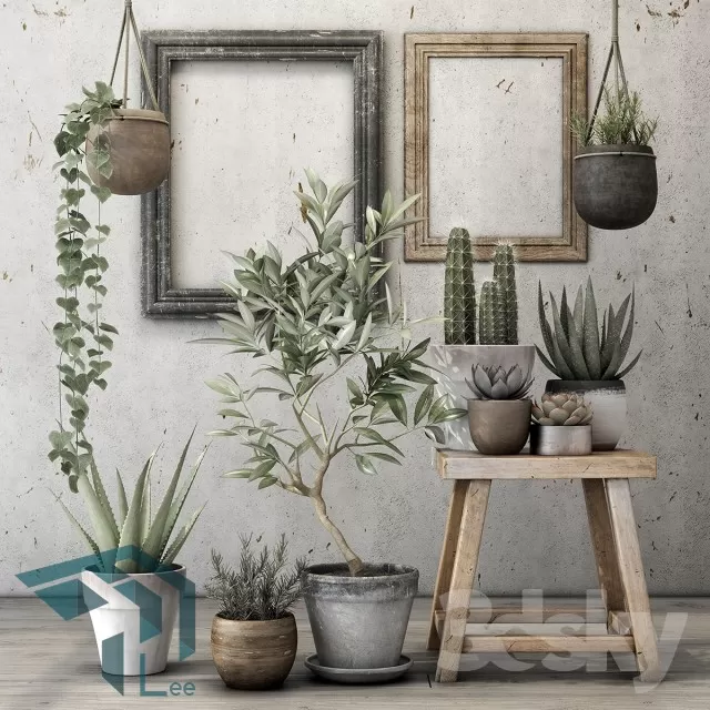 3DSKYFREE – PLANT 3DS MAX MODELS
