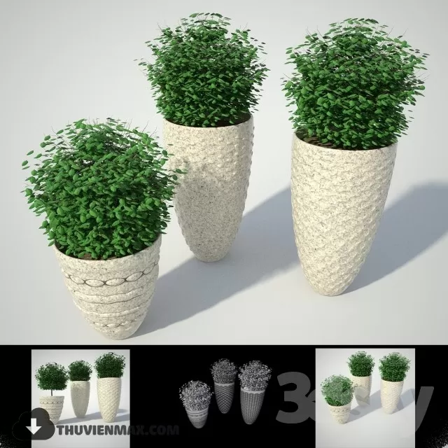 3DSKYFREE – PLANT 3DS MAX MODELS