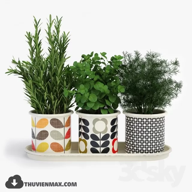 3DSKYFREE – PLANT 3DS MAX MODELS