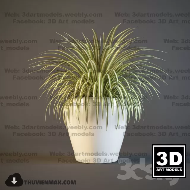 3DSKYFREE – PLANT 3DS MAX MODELS