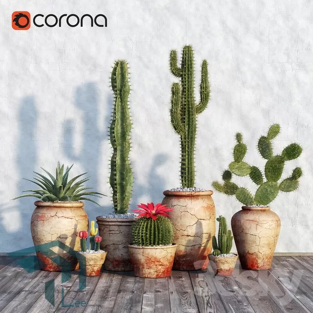 3DSKYFREE – PLANT 3DS MAX MODELS