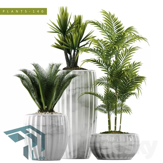 3DSKYFREE – PLANT 3DS MAX MODELS