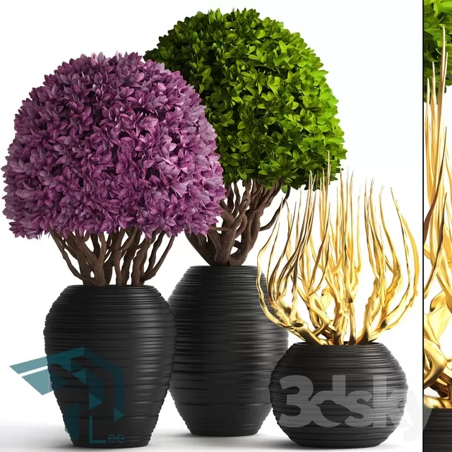 3DSKYFREE – PLANT 3DS MAX MODELS