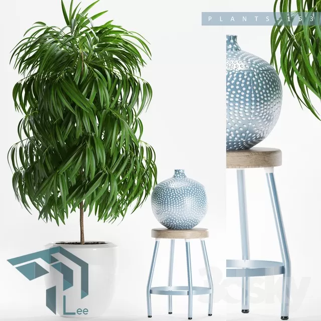 3DSKYFREE – PLANT 3DS MAX MODELS