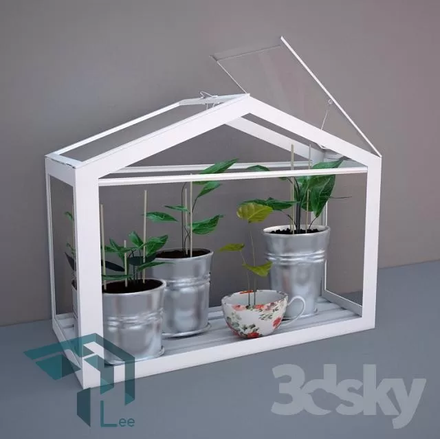 3DSKYFREE – PLANT 3DS MAX MODELS