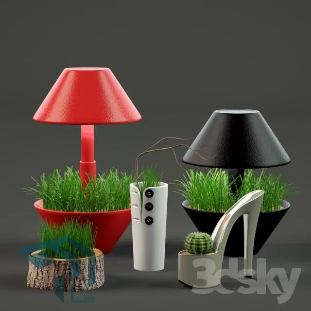 3DSKYFREE – PLANT 3DS MAX MODELS