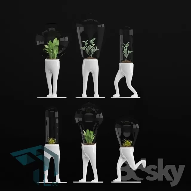 3DSKYFREE – PLANT 3DS MAX MODELS