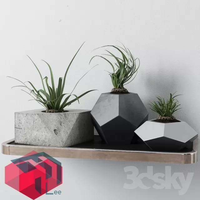 3DSKYFREE – PLANT 3DS MAX MODELS
