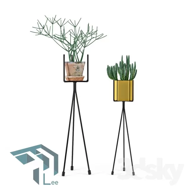3DSKYFREE – PLANT 3DS MAX MODELS