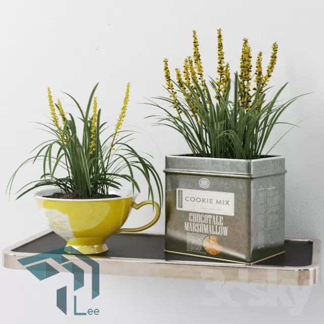 3DSKYFREE – PLANT 3DS MAX MODELS