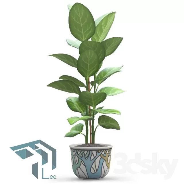 3DSKYFREE – PLANT 3DS MAX MODELS
