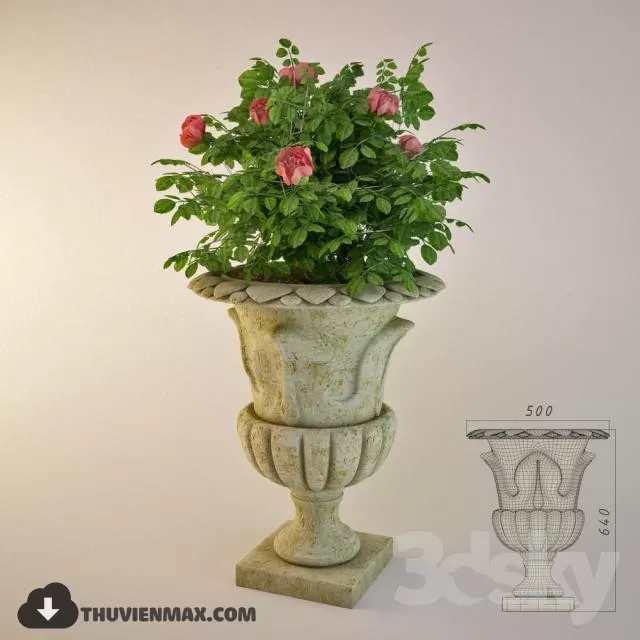 3DSKYFREE – PLANT 3DS MAX MODELS