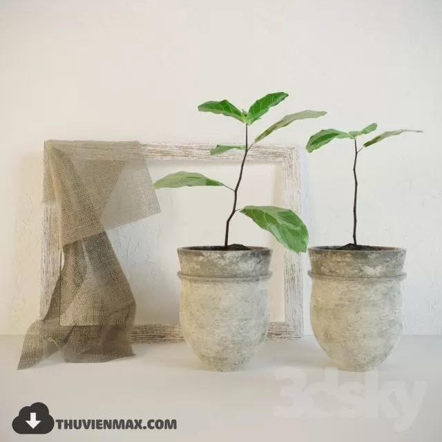 3DSKYFREE – PLANT 3DS MAX MODELS