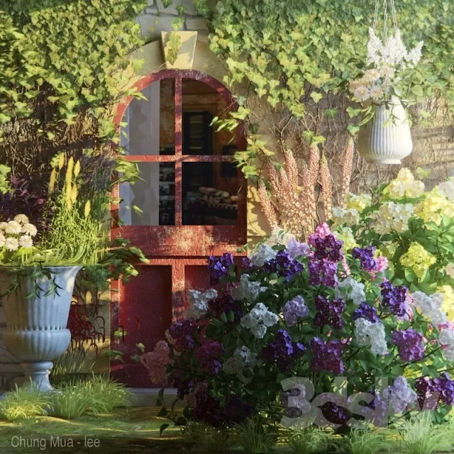 3DSKYFREE – PLANT - EXTERIOR 3DS MAX MODELS