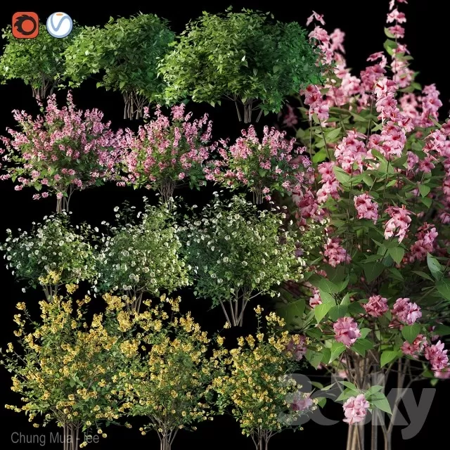 3DSKYFREE – PLANT - EXTERIOR 3DS MAX MODELS