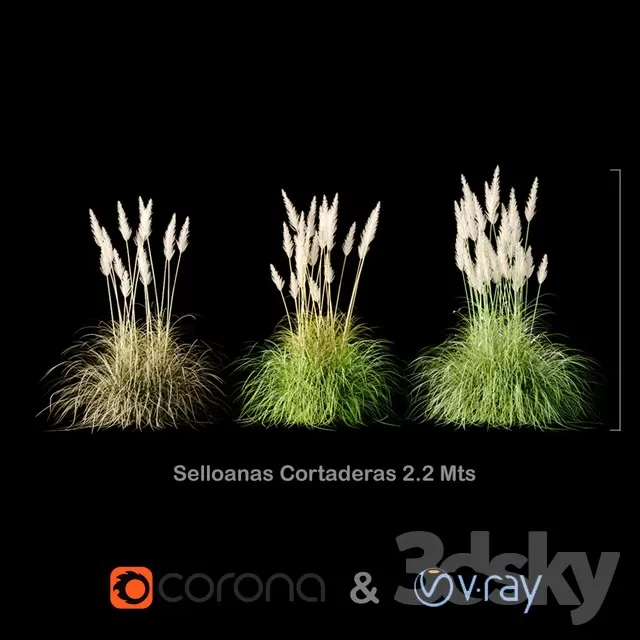 3DSKYFREE – PLANT - EXTERIOR 3DS MAX MODELS