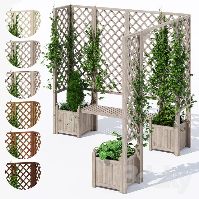 3DSKYFREE – PLANT - EXTERIOR 3DS MAX MODELS