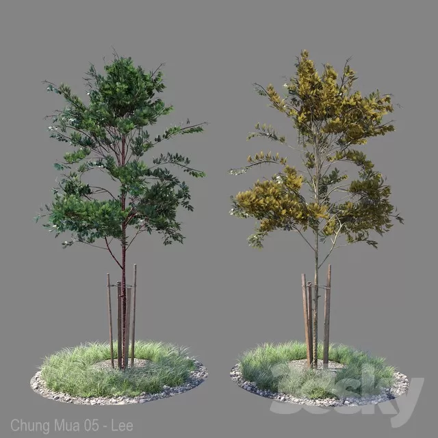 3DSKYFREE – PLANT - EXTERIOR 3DS MAX MODELS