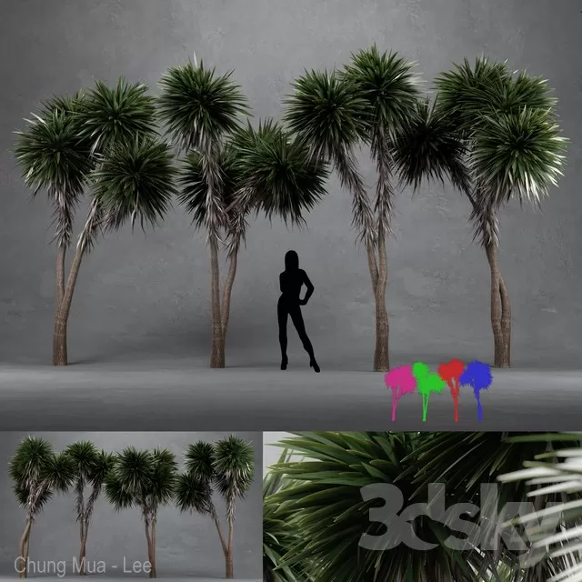 3DSKYFREE – PLANT - EXTERIOR 3DS MAX MODELS