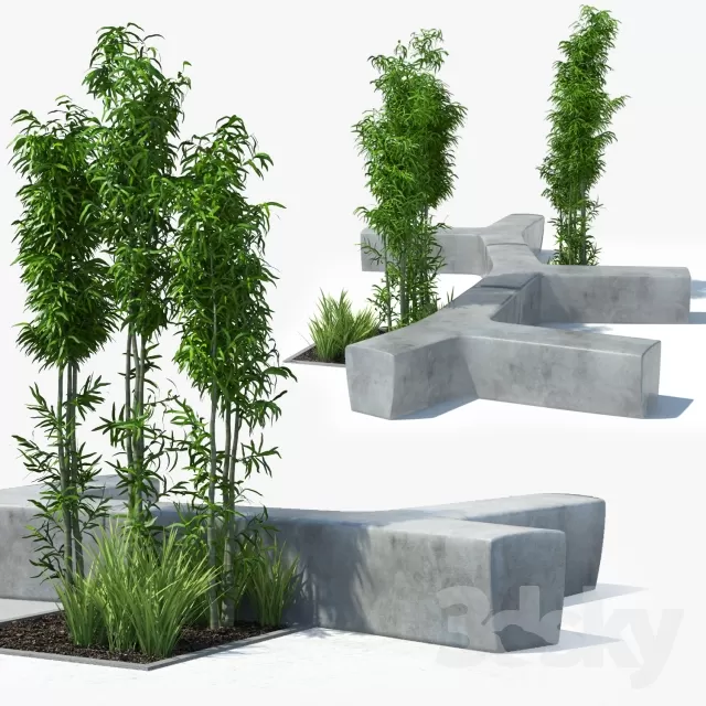 3DSKYFREE – PLANT - EXTERIOR 3DS MAX MODELS
