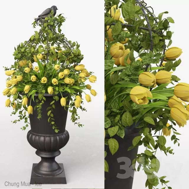 3DSKYFREE – PLANT - FLOOR 3DS MAX MODELS