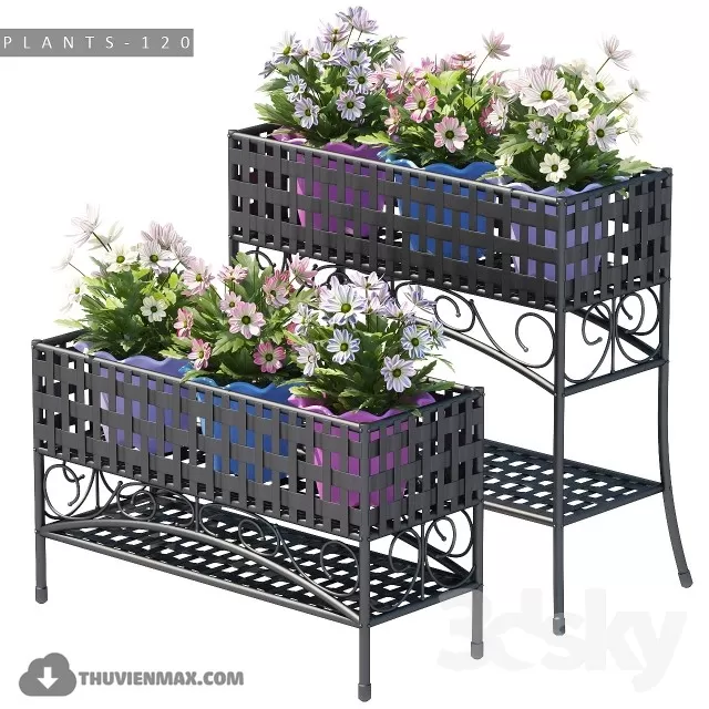 3DSKYFREE – PLANT - FLOOR 3DS MAX MODELS