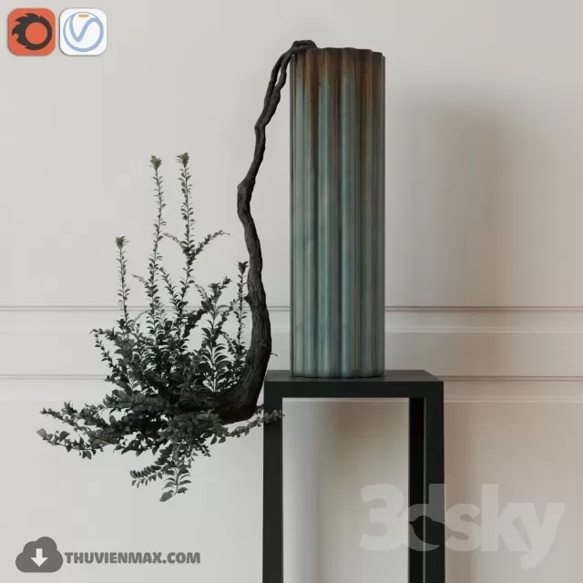 3DSKYFREE – PLANT - FLOOR 3DS MAX MODELS