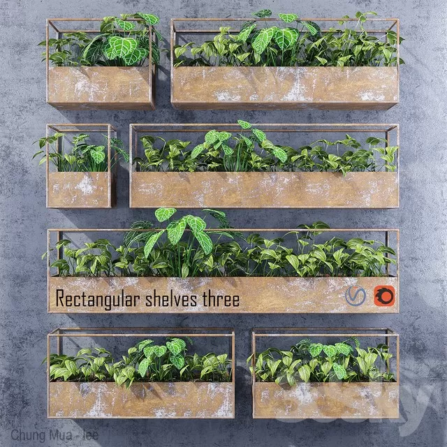 3DSKYFREE – PLANT - HANGING 3DS MAX MODELS