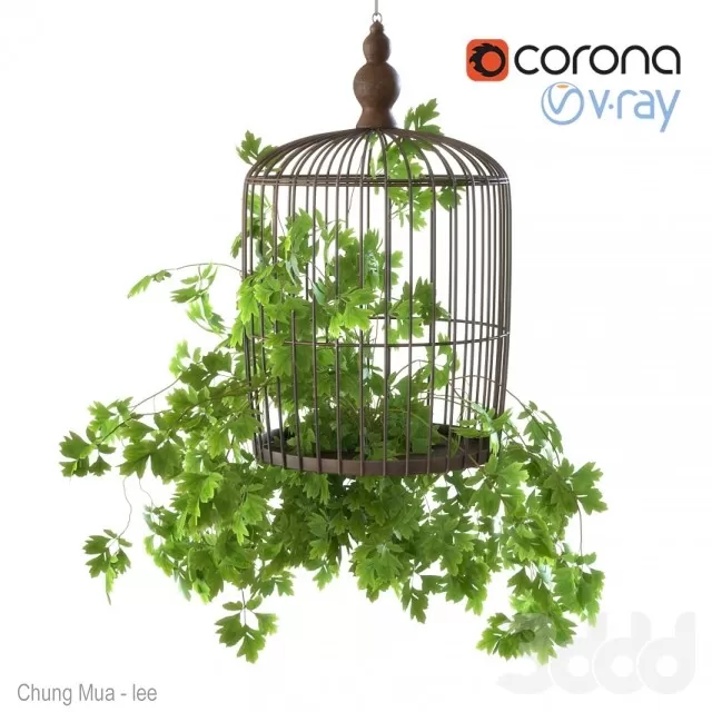 3DSKYFREE – PLANT - HANGING 3DS MAX MODELS