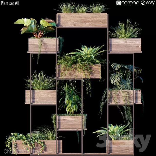 3DSKYFREE – PLANT - HANGING 3DS MAX MODELS