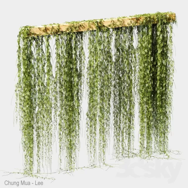 3DSKYFREE – PLANT - WALL 3DS MAX MODELS